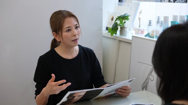 講習中の高橋敏子